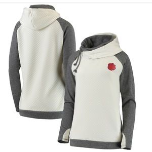 NWT Women’s Clemson pullover hooded sweatshirt